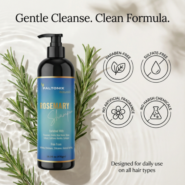 Rosemary hair shampoo