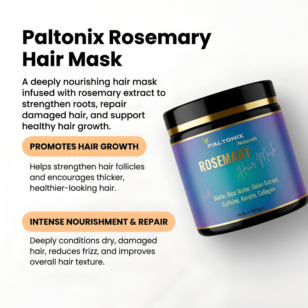 Rosemary hair mask