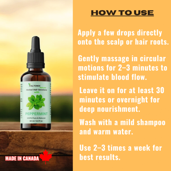 PEPPERMINT HAIR OIL
